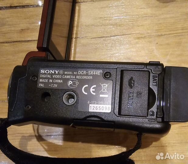 Видеокамера sony DCR-SX44E