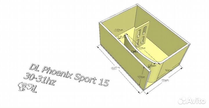 Расчет короба сабвуфера