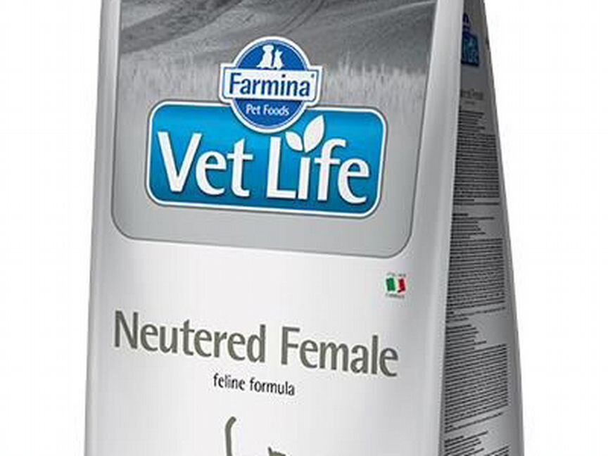 Farmina Vet Life Neutered Female сухой корм для ст