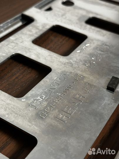 Номераная рамка под Японский ГОСТ Honda