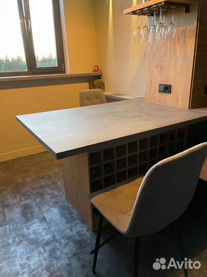 Столешницы из бетона на заказ / Доставка