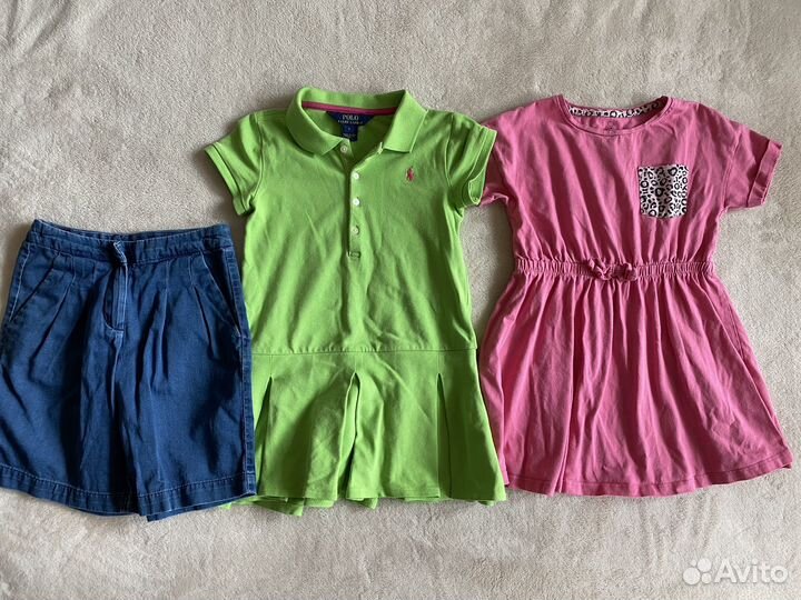 Пакет одежды для девочки 110 Zara H&M