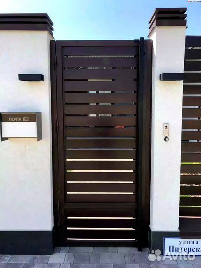 Заборы/Ворота/Ограждения из оцинкованного металла