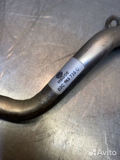 Трубка сливная турбины VW Tiguan 1.4