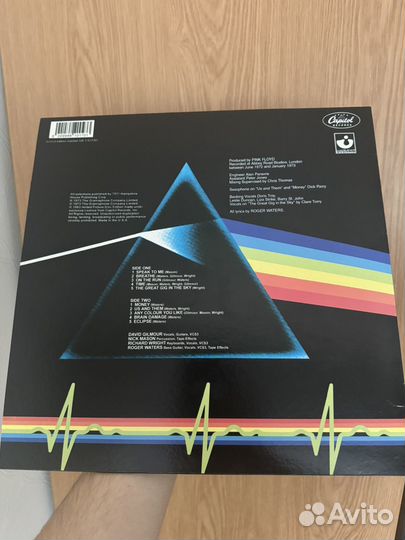 Пластинка pink floyd The Dark Side of the Moon