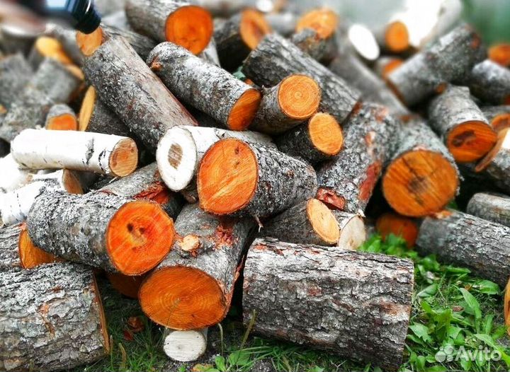Дрова естесвенной влажности