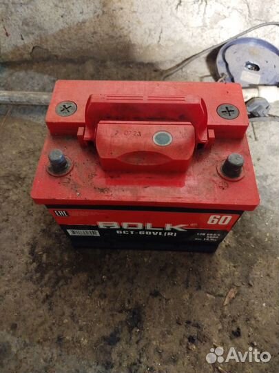 Аккумулятор автомобильный 60 ач бу