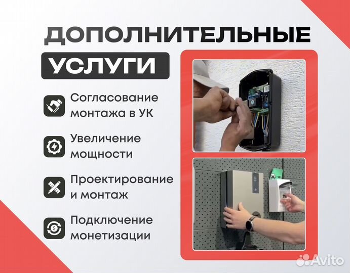 Зарядка для электромобиля Raedian NEO 7/22 кВт