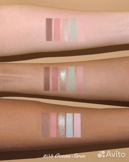 Палетка теней flower knows