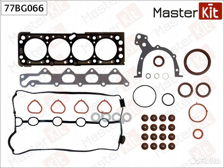 77BG066 Комплект прокладок двс chevrolet Aveo/L