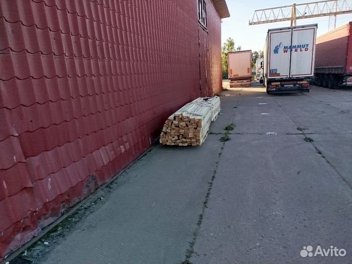 Доска обрезная 50х150х6000 50 100 2600