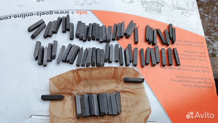 Твердосплавные пластины для нарезания резьбы т16к6