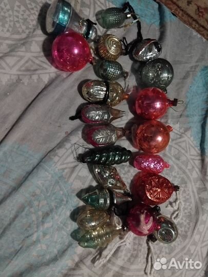 Елочные игрушки СССР