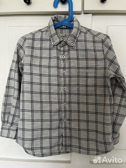 Рубашка фланелевая Massimo Dutti