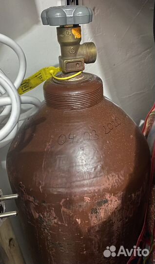 Гелевый баллон для шаров 40 литров