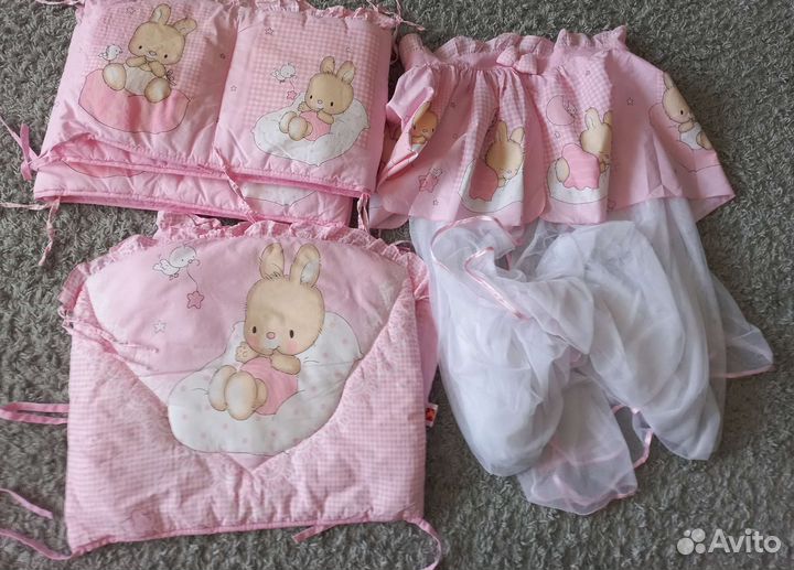 Бортики в детскую кроватку