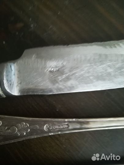 Мельхиоровые столовые приборы СССР