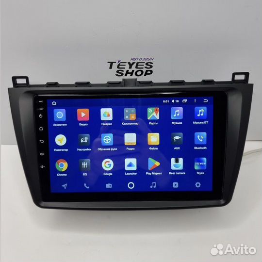 Андроид магнитола Mazda 6 2007-2012