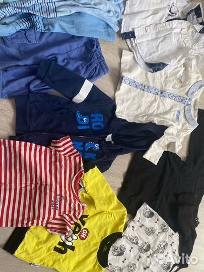 Вещи пакетом 74 80 86 на мальчика