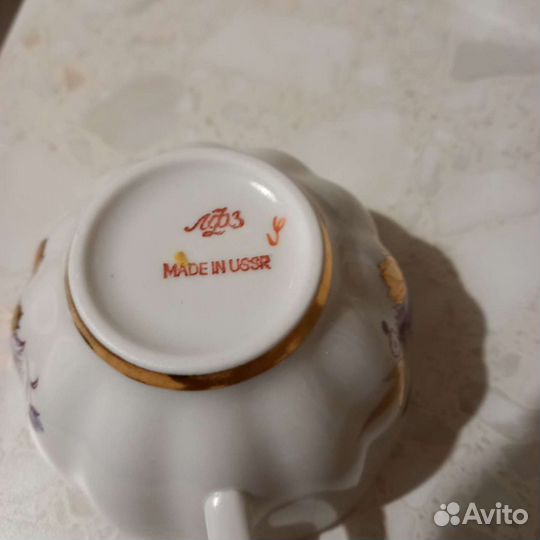 Сервиз чайный лфз Золотые лепестки.Попредметно