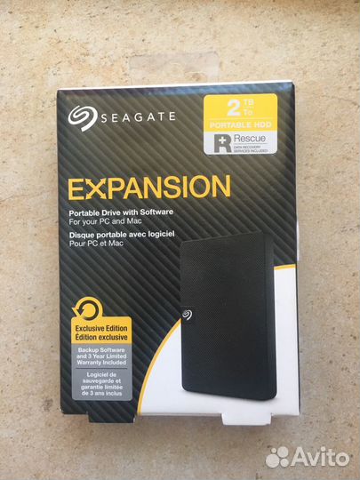 Внешний жесткий диск 2 тб seagate