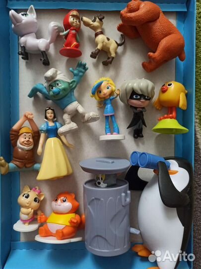 Фигурки из Свитбокс, Бургер кинг, Макдональдс