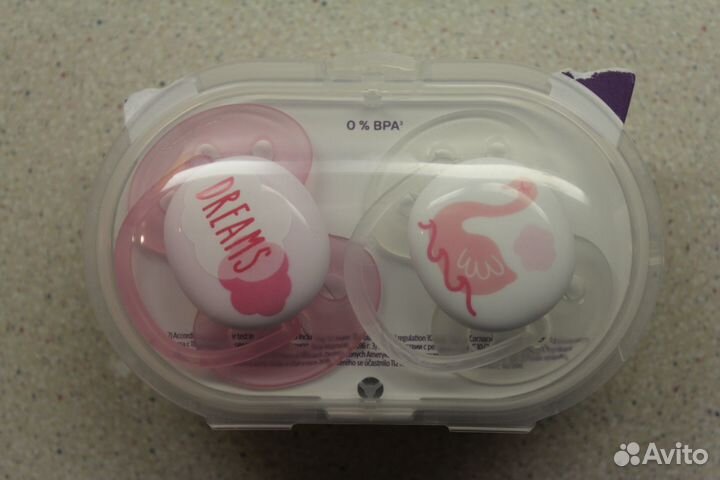 Новые пустышки Philips Avent ultra soft 0-6 мес