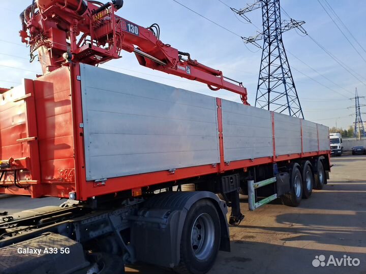 Полуприцеп бортовой Floor FLO-12-20K1, 1996