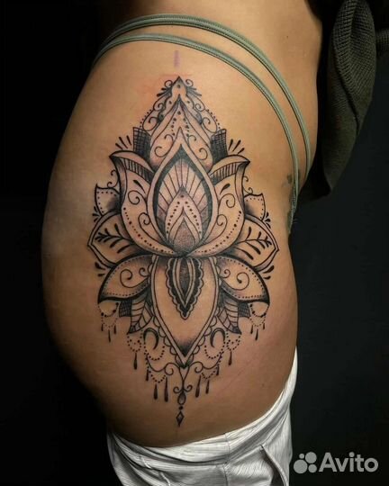 Татуировки в студии, и с выездом на дом