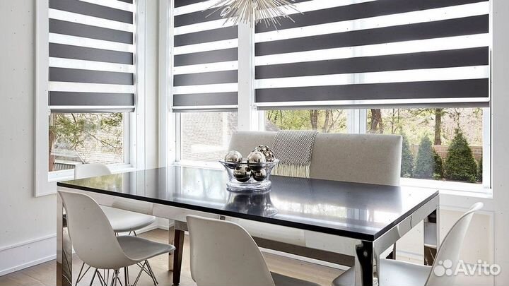 Римские шторы с неубиваемой фурнитурой