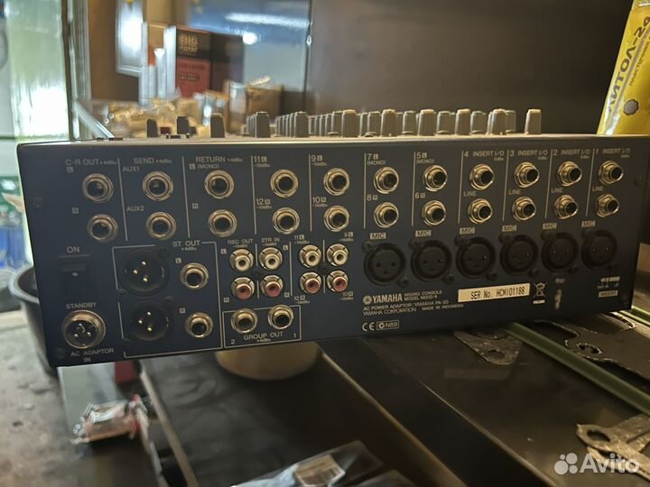 Микшерный пульт yamaha mg12/4