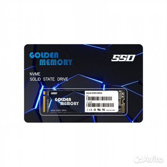 SSD накопитель Golden Memory 256Gb M.2 2280 NVMe P