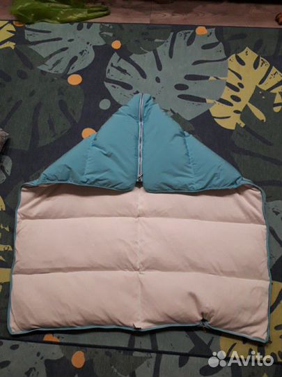 Теплое зимнее Одеяло-конверт для новорожденного