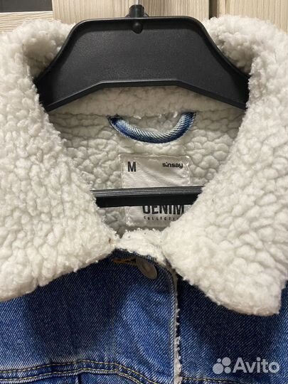 Джинсовая куртка утепленная женская