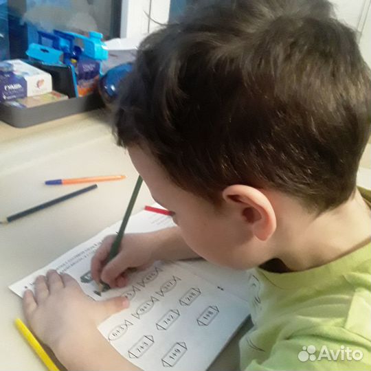 Подготовка к школе. Петерсон. Коррекция почерка