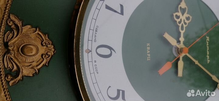 Винтаж СССР ретро часы Янтарь