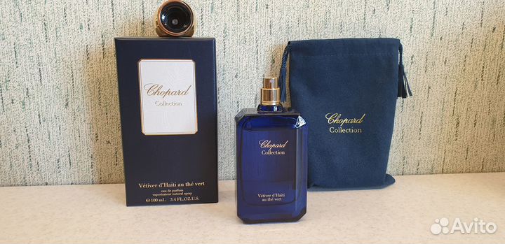 Chopard Vetiver d'Haiti au The Vert