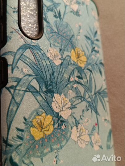 Чехол на samsung а50 кожаный