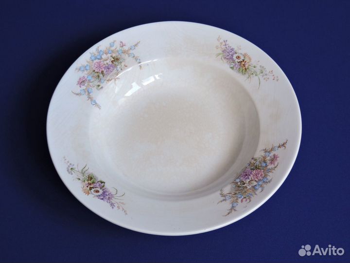 Тарелка царских времен 20 века. Кузнецов