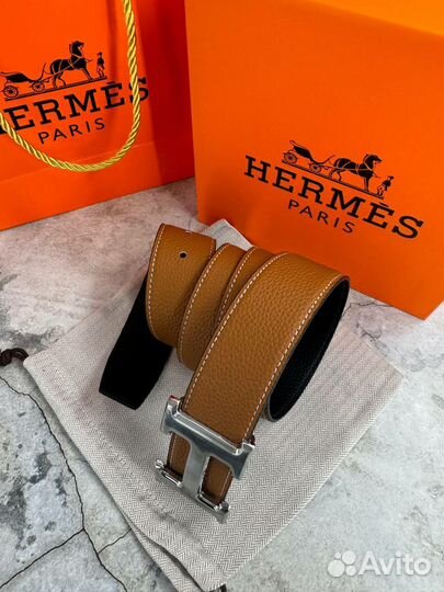 Кожаный ремень Hermes