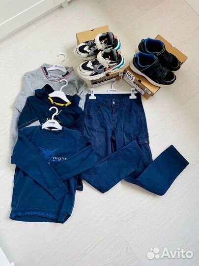 Фирменные вещи и обувь на мальчика 146+ пакетом
