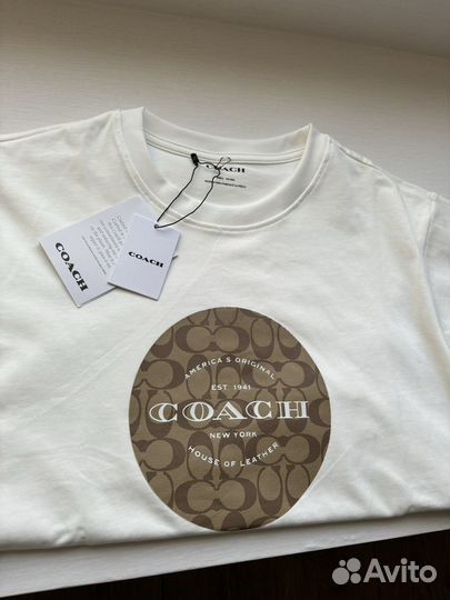 Футболка Coach женская унисекс