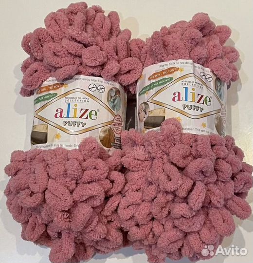 Пряжа для вязания alize puffy