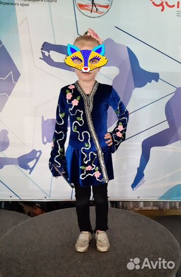 Платье для фигурного катания 116 122