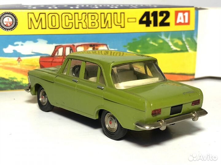 Модель москвич 412 А8 СССР 1:43 с коробкой