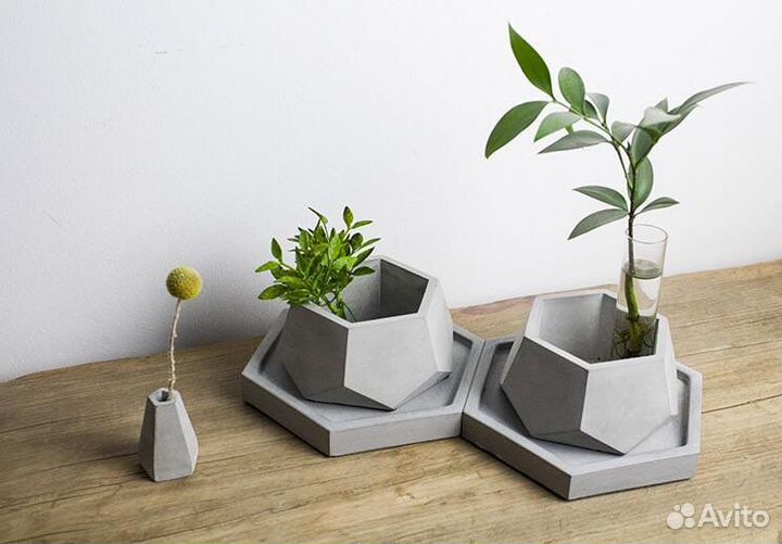 Силиконовая форма для бетона и гипса