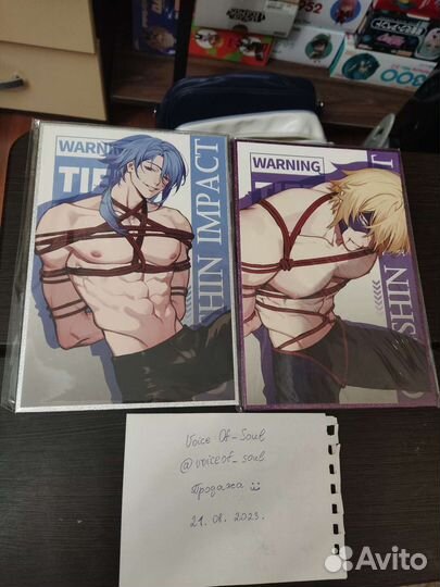 Авторский мерч по Genshin Геншин