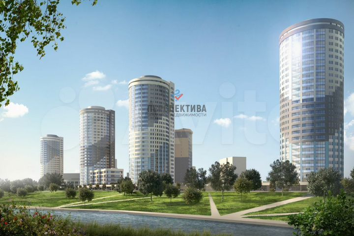 2-к. квартира, 65 м², 6/20 эт.