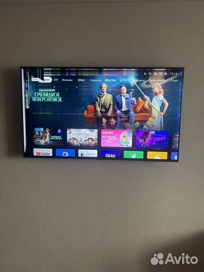 Телевизор LED Xiaomi Mi TV 4S 55 дюймов черный