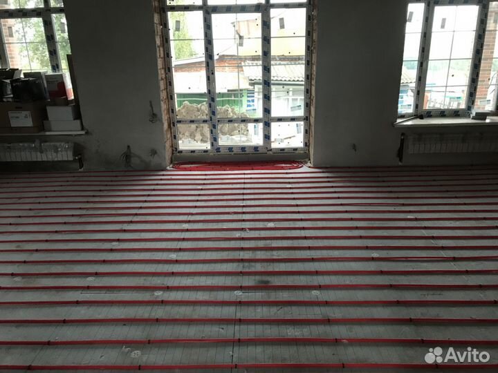 Монтаж систем отопления, водоснабжения, теплый пол